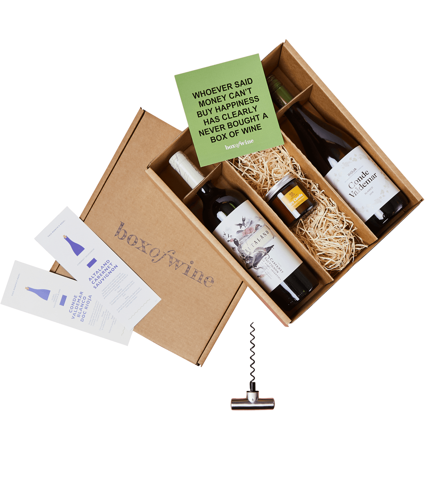 Two Bottles of Boutique Wine & Gift - Boxofwine.ie