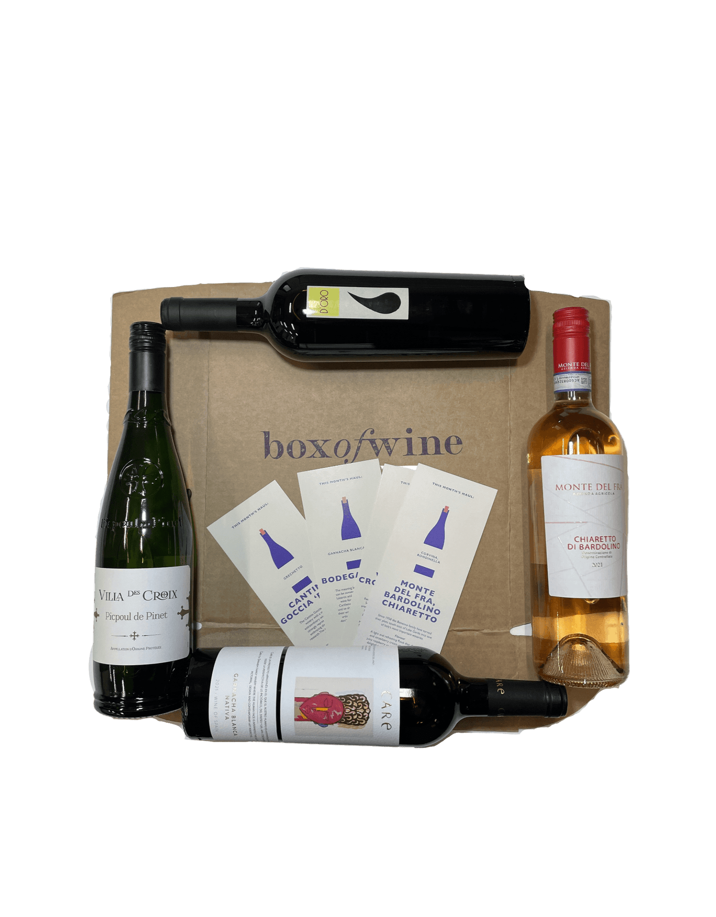 Box of Wine (4 Bottles) - Monthly Wine Subscription Ireland - Boxofwine.ie