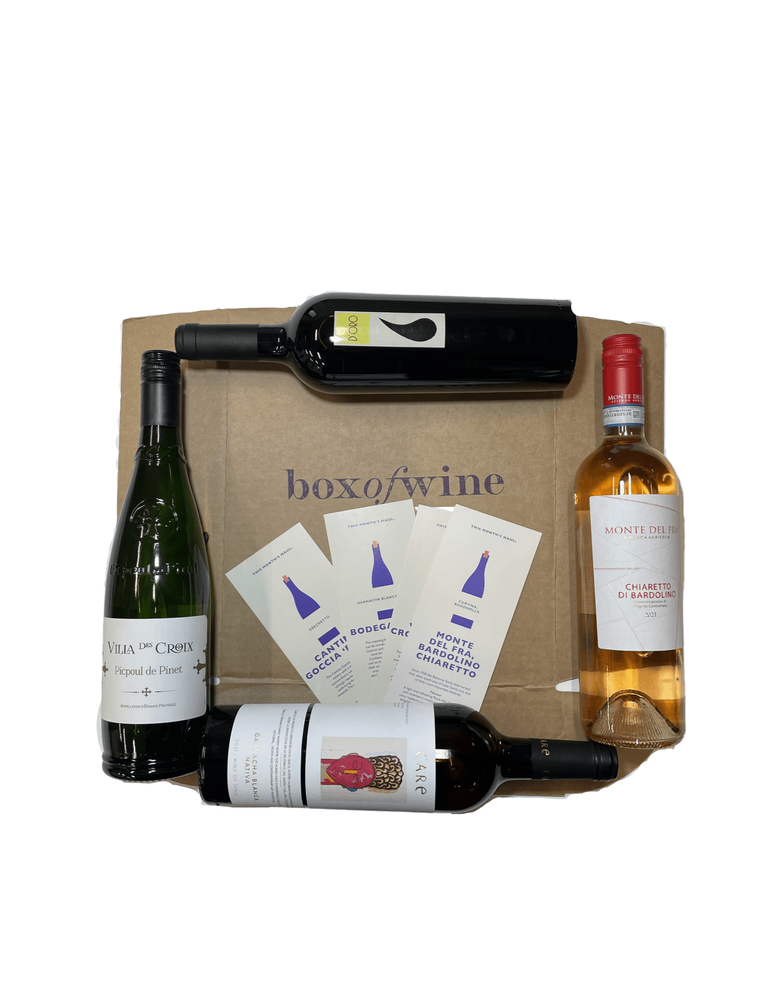 Box of Wine (4 Bottles) - Monthly Wine Subscription Ireland - Boxofwine.ie