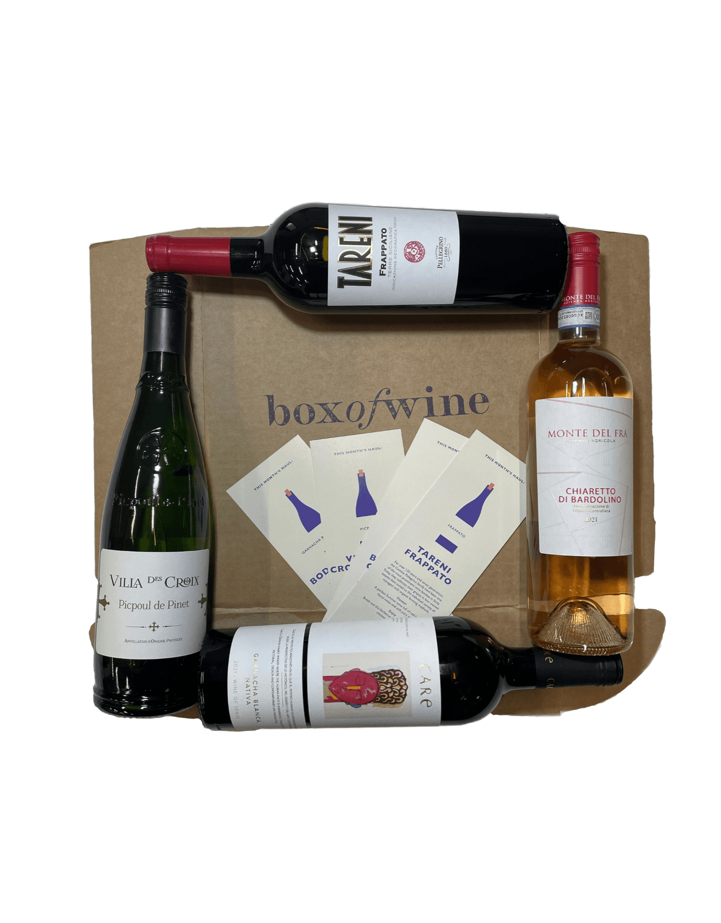 Box of Wine (4 Bottles) - Monthly Wine Subscription Ireland - Boxofwine.ie