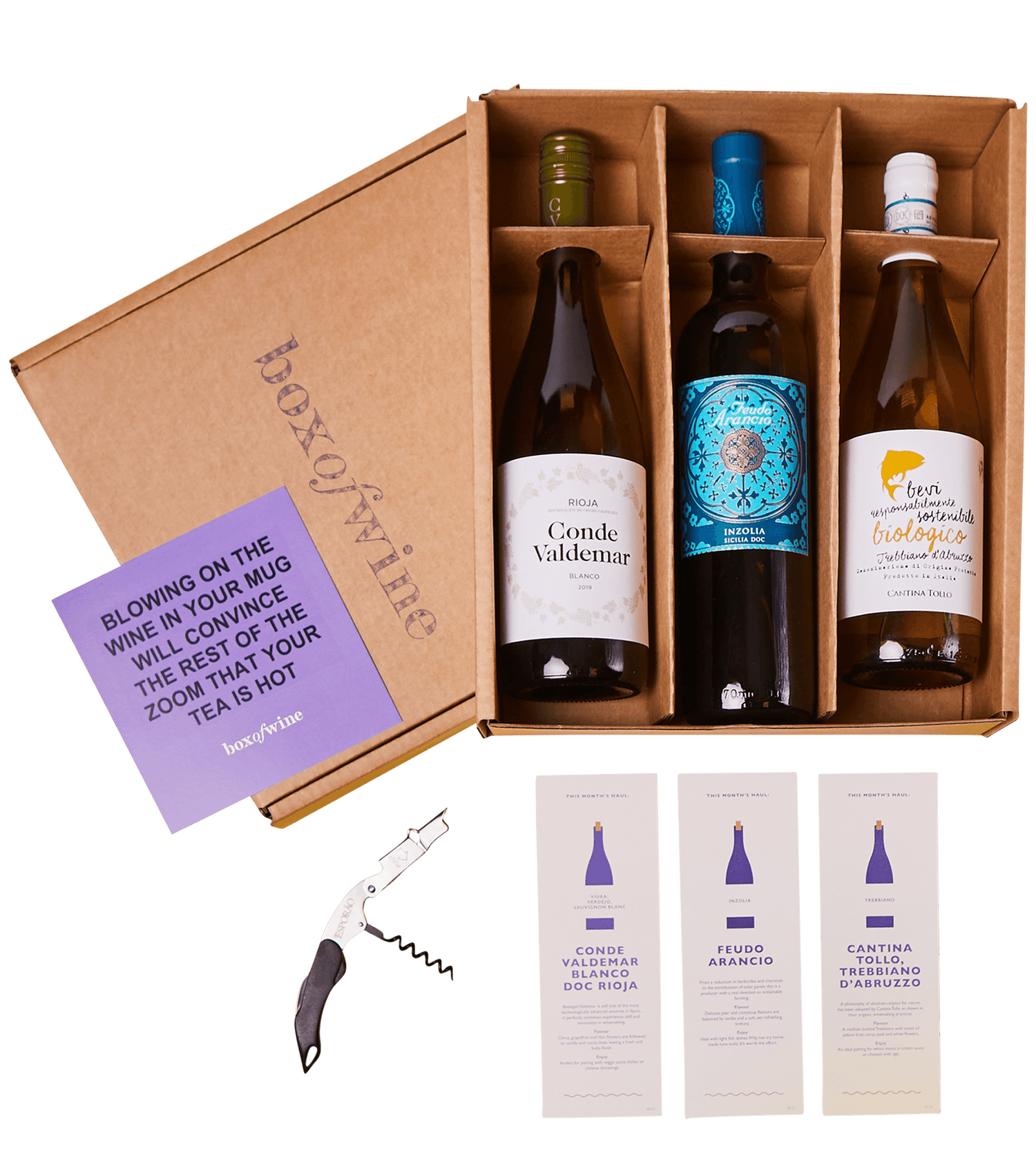 3 Bottles of Wine Gift Box from box of wine