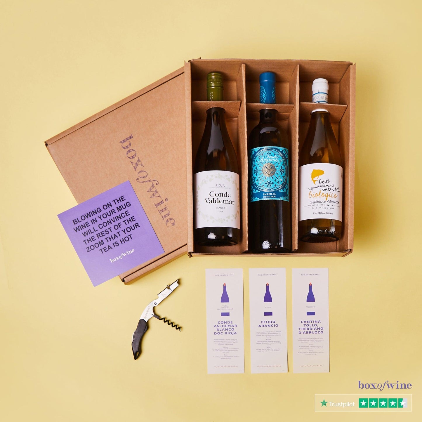 Claim Gift Voucher - 3 Bottles - Boxofwine.ie