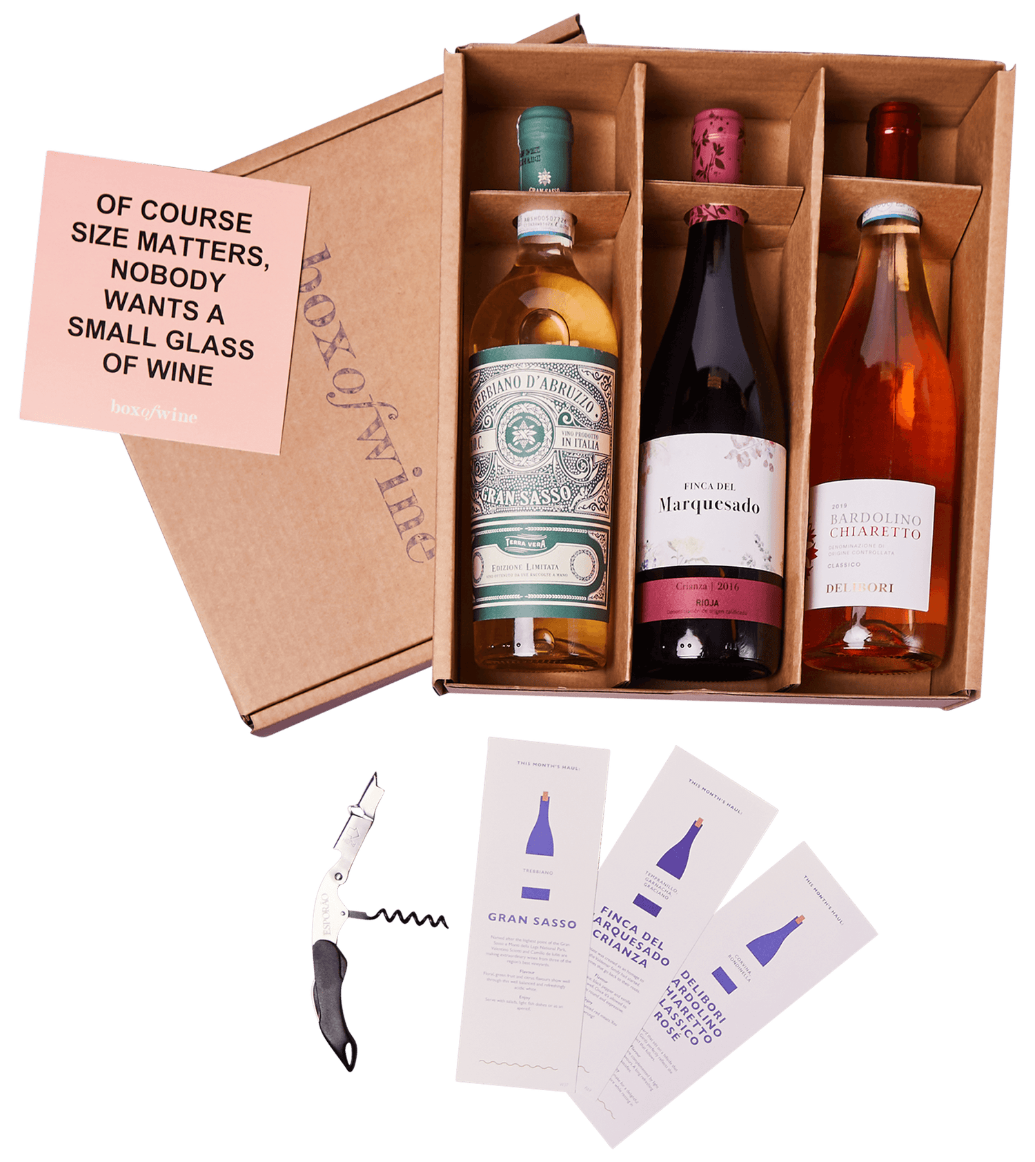 1 Month - Gift Voucher from box of wine ie