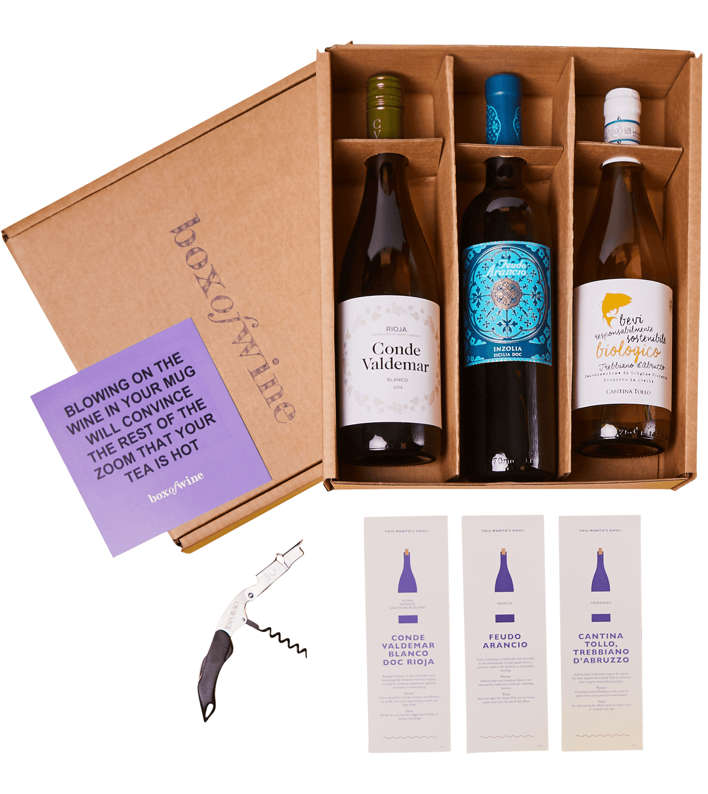 Box of Wine (3 Bottles) - Monthly Wine Subscription Ireland - Boxofwine.ie