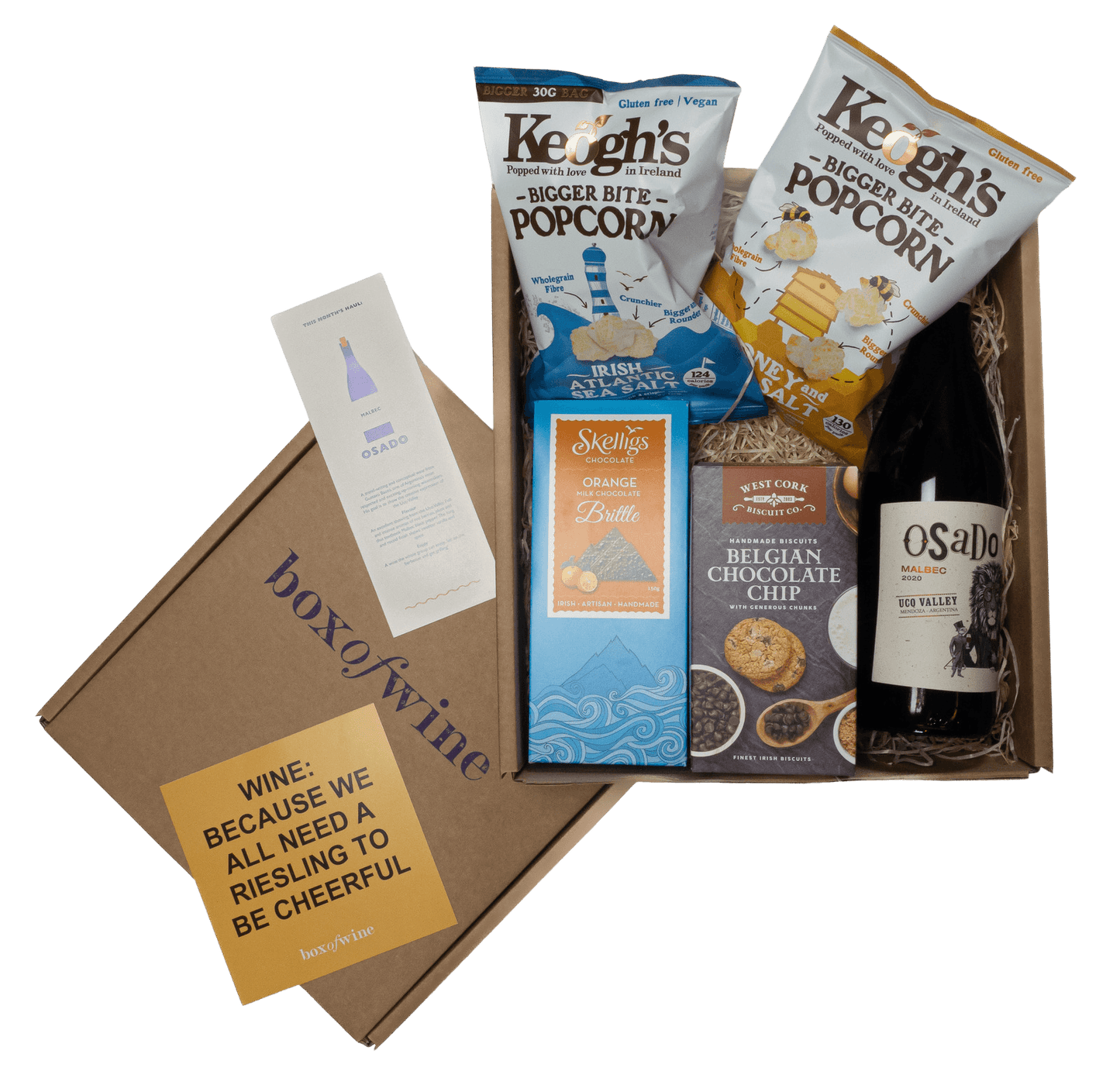 The Movie Night Box - Boxofwine.ie