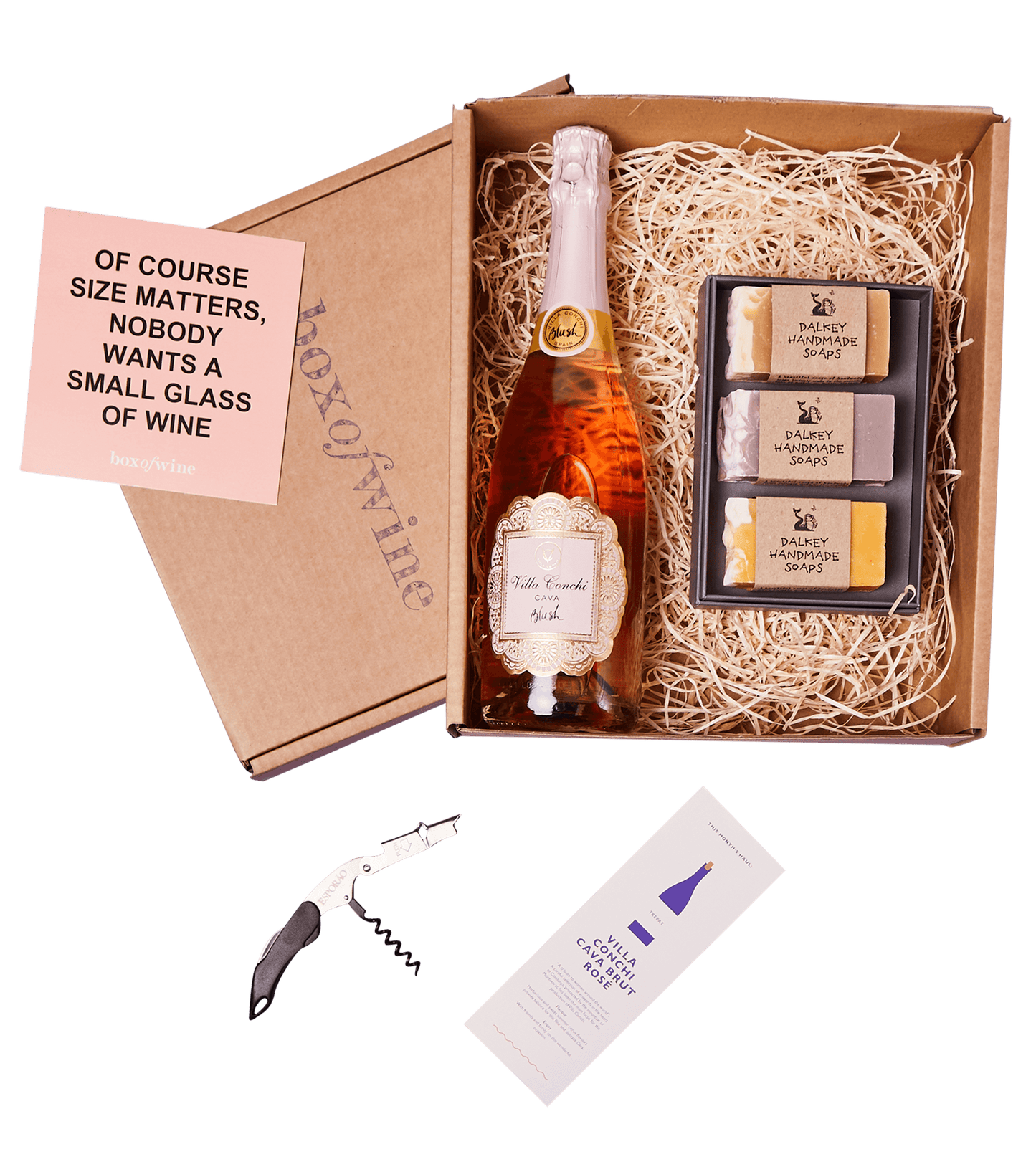 Rosé Bubbles Box & Gift - Boxofwine.ie