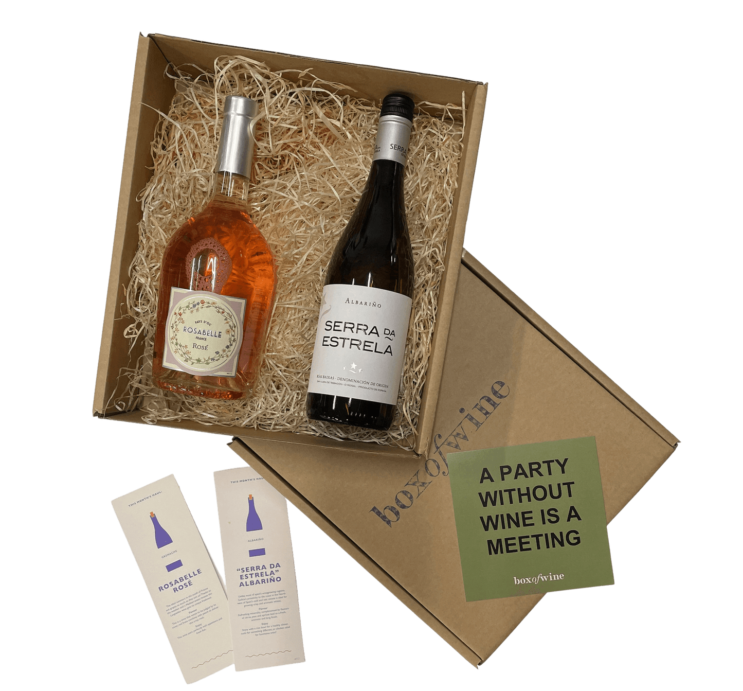 Box of Wine (2 Bottles) - Monthly Wine Subscription Ireland - Boxofwine.ie